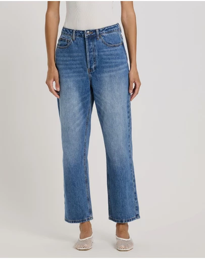 Atmos&Here - Milla Straight Leg Jeans