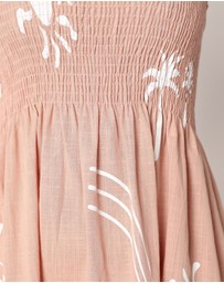 Petal & Pup - Sarelle Midi Dress - Tan Blush