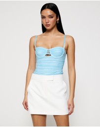 Lover - Cleo Bustier Lace Top