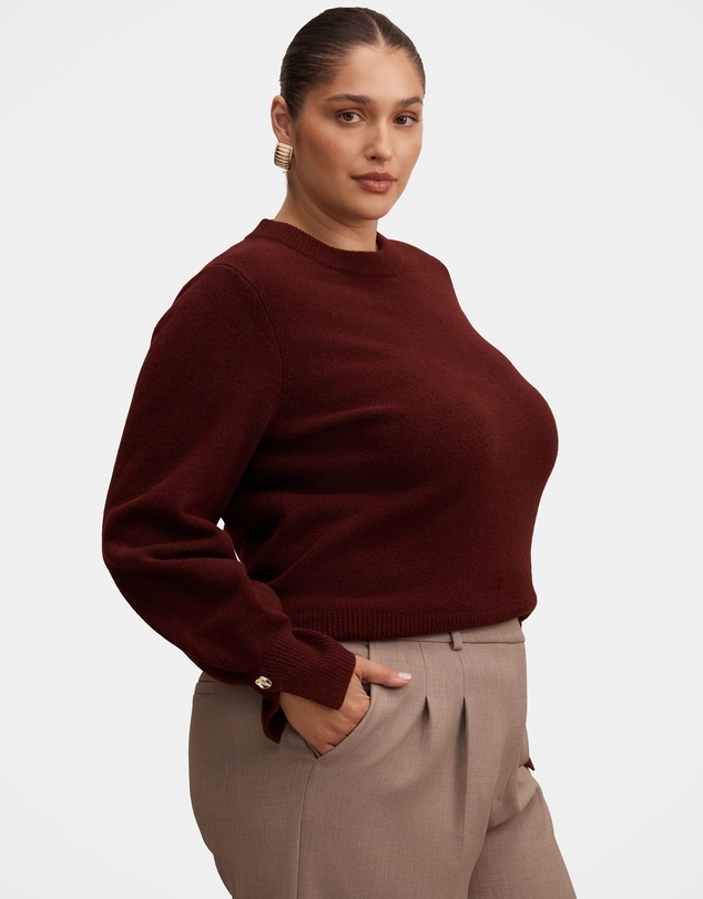 Forever New Curve - Ellie Curve Cuff Detail Sweater