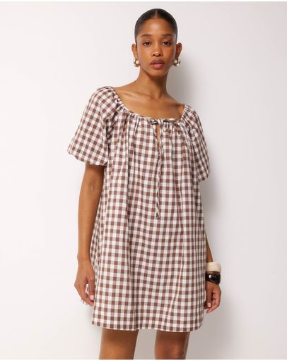 Chocolate Gingham