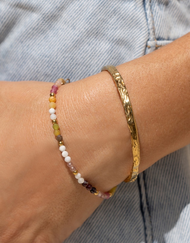 Arms Of Eve - Saffron Gemstone Bracelet