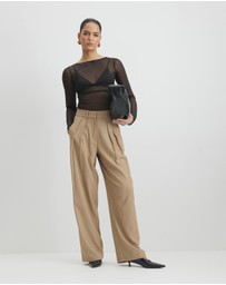 AERE - Celosia Mesh Top