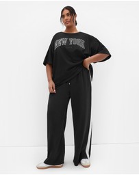 City Chic - Oversized NY Tee