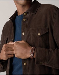 Fossil - Machine Brown Bracelet