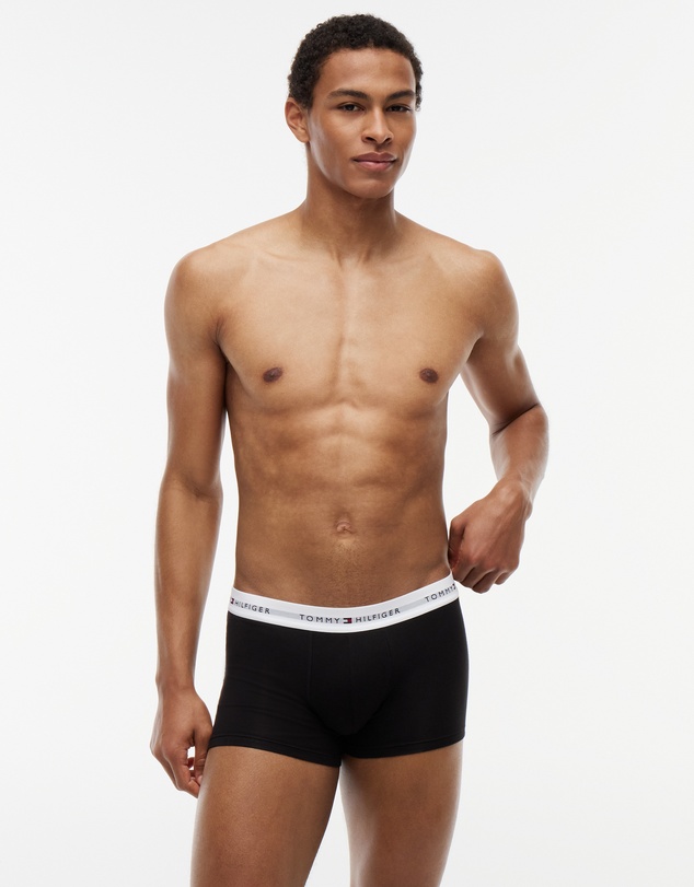 Tommy Hilfiger - 3-Pack Essential Logo Waistband Trunks