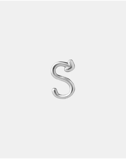 Karen Walker - S Initial Love Letter Stud