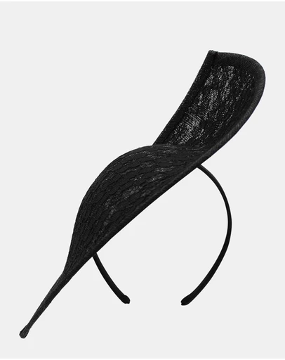 Morgan & Taylor - Zadie Fascinator in Black