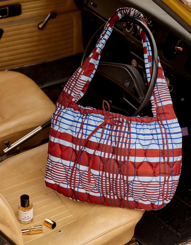 The Somewhere Co - Mulberry Quilted Shoulder Bag