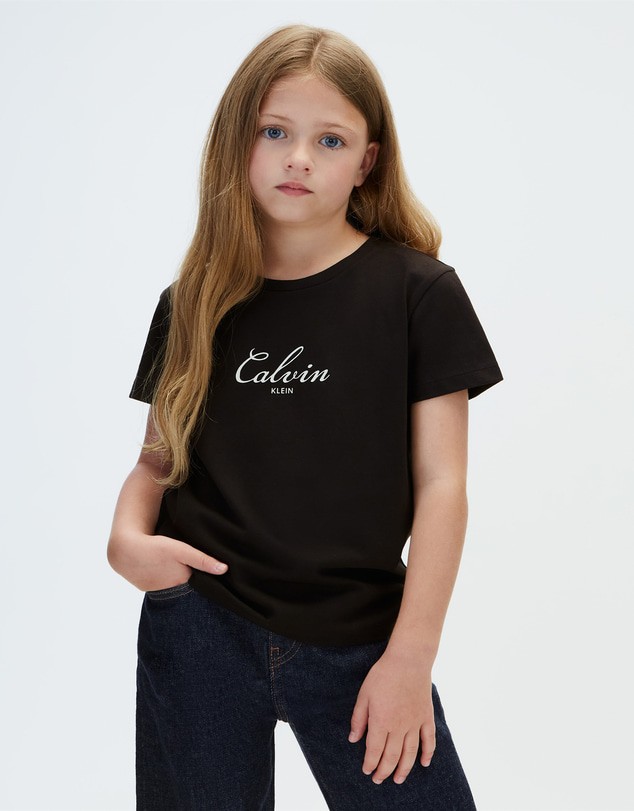 Calvin Klein Jeans - Girls Script Logo T-Shirt