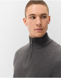 UNISON - Half Zip Knit