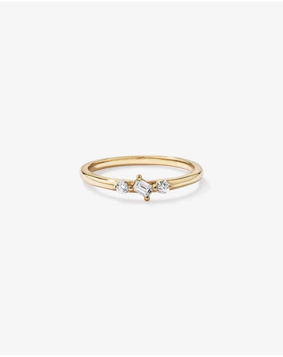 Michael Hill - 0.15TW Lab Diamond Stacker Ring in 10kt Gold