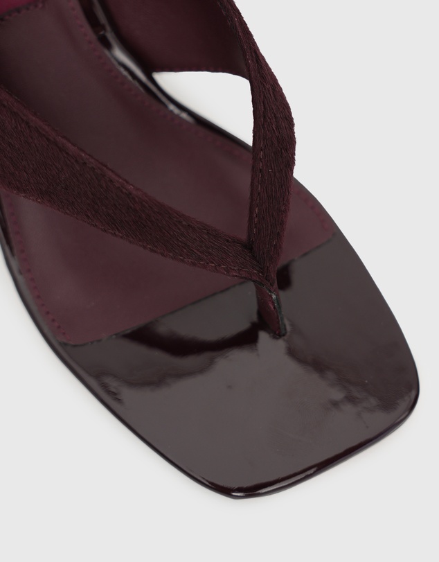 Betts - Sienna Leather Wedge Dress Sandals