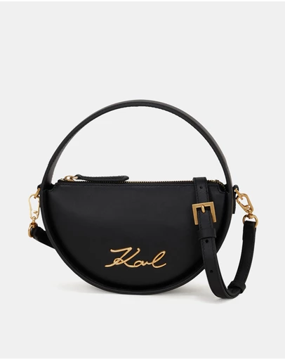 Karl Lagerfeld - K/Signature Round Crossbody Bag