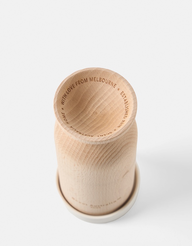 Kirri x Linen House - Wood Diffuser + Ceramic Plate