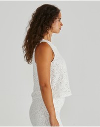 Sass - Kai Crochet Lace Tank