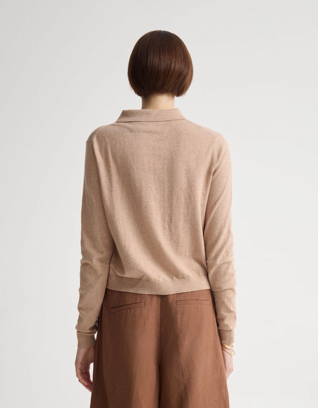 Oxford - Pinky Cashmere Cardigan