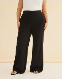 Atmos&Here Curvy - Hanah Knit Pants