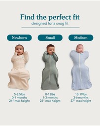 Love to Dream - Swaddle Up 1.0 TOG Stretch Cotton in Sandollar