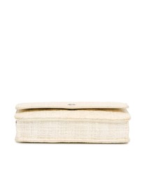 Pre-Loved by Azura Reborn - Pre-Loved CC Coated Tweed Wallet On Chain