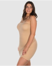 B Free Intimate Apparel - Strapless Mini Slip Dress