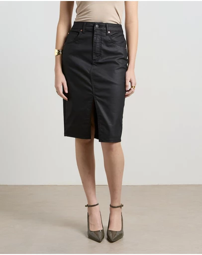DRICOPER DENIM - Coated Revival Skirt