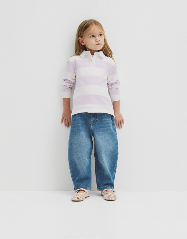 Country Road - Organically Grown Cotton Blend Relaxed Heritage Sweat