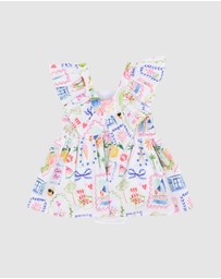 Fox & Finch - Summer Vacay Overlay Dress - Babies