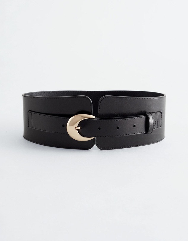 & Other Stories - Wide Leather Waist Belt