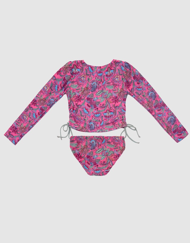 Olga Valentine - Long Sleeve 2-Piece Swim Set