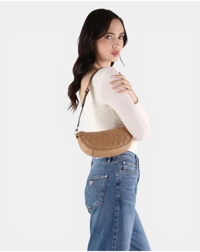 GUESS - Valla Mini Top Zip Shoulder Bag