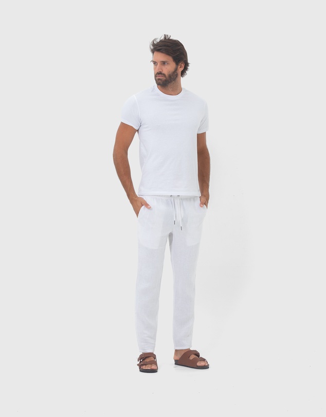 Coast Clothing - Coast Linen Pant - White