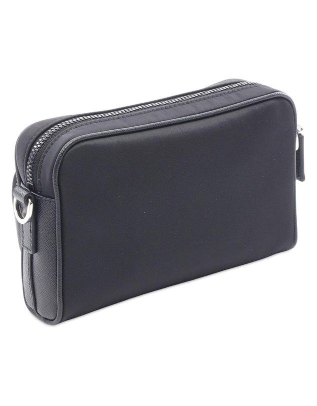 Pre-Loved by Azura Reborn - Pre-Loved Re-Nylon and Saffiano Shoulder Bag