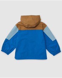 Crywolf - PACKABLE JACKET Ocean Colourblock