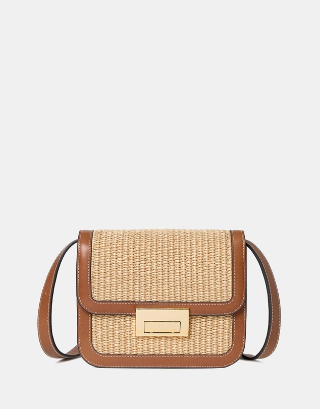 Loeffler Randall - Desi Crossbody With Lock Hardware