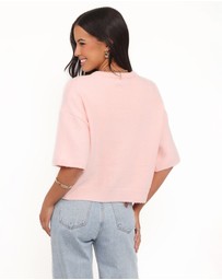 Petal & Pup - Lilith Knit Top - Pink