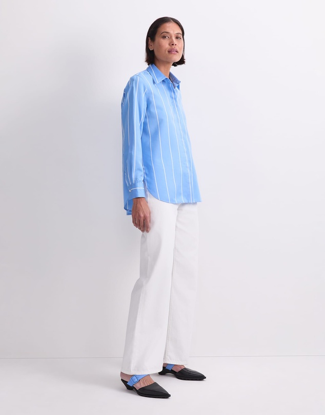 Sportscraft - Hannah Stripe Cotton Silk Shirt
