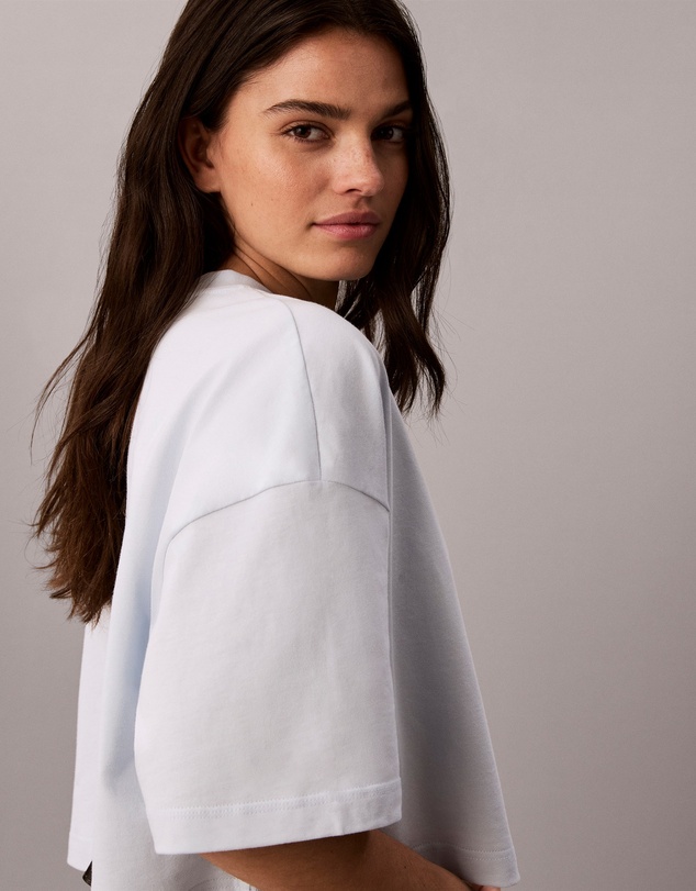 Calvin Klein Jeans - Denim Monologo Boxy T-Shirt