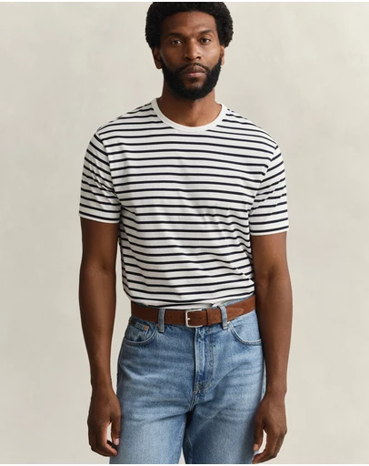 Gant - Pima Stripe T-Shirt
