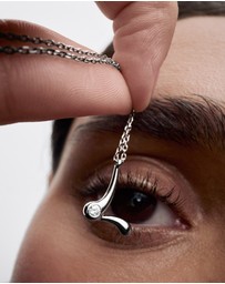 PDPAOLA - Initial 2026 L Silver Pendant Necklace