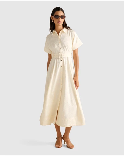 Forever New - Judith Jacquard Shirt Dress