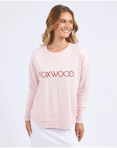 Foxwood - Simplified Metallic Crew Pale Pink