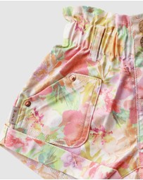 WITH LOVE FOR KIDS - Paperbag Denim Shorts - Babies - Kids