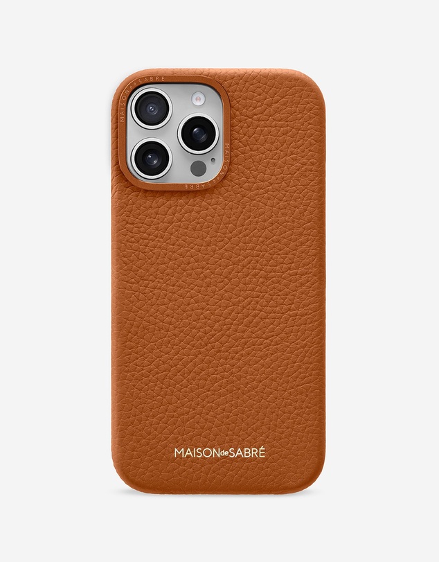 Maison De Sabre - Leather Phone Case (iPhone 16 Pro)