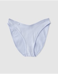 Cotton On Body - 5-Pack Organic Cotton Rib Bikini Briefs