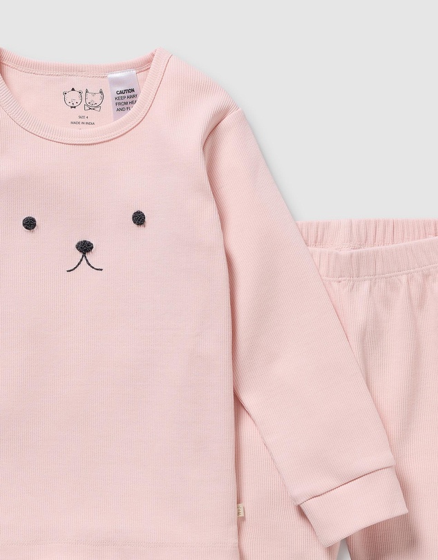 Wilson & Frenchy - Organic Rib Long Sleeved Pyjamas - Kids