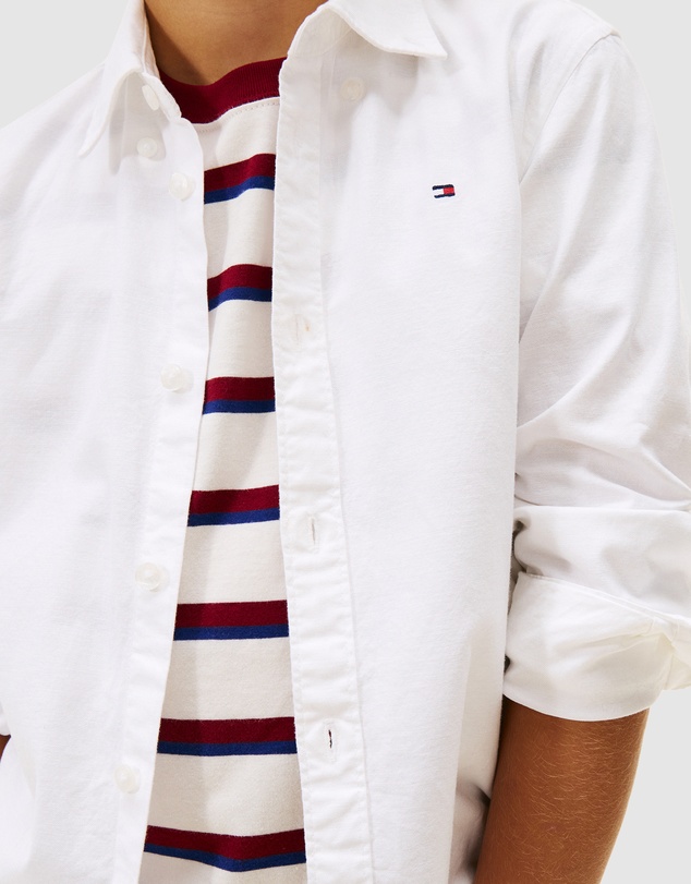 Tommy Hilfiger - Stretch Oxford Shirt - Kids