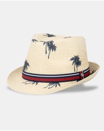 Ben Sherman - Palm Print Fedora