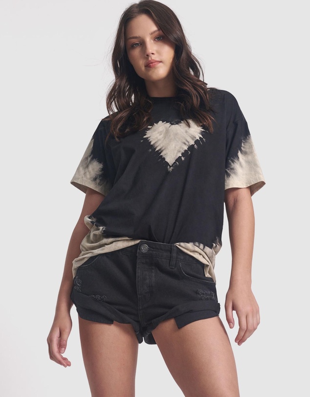 ONE TEASPOON - Bandits Low Waist Denim Shorts