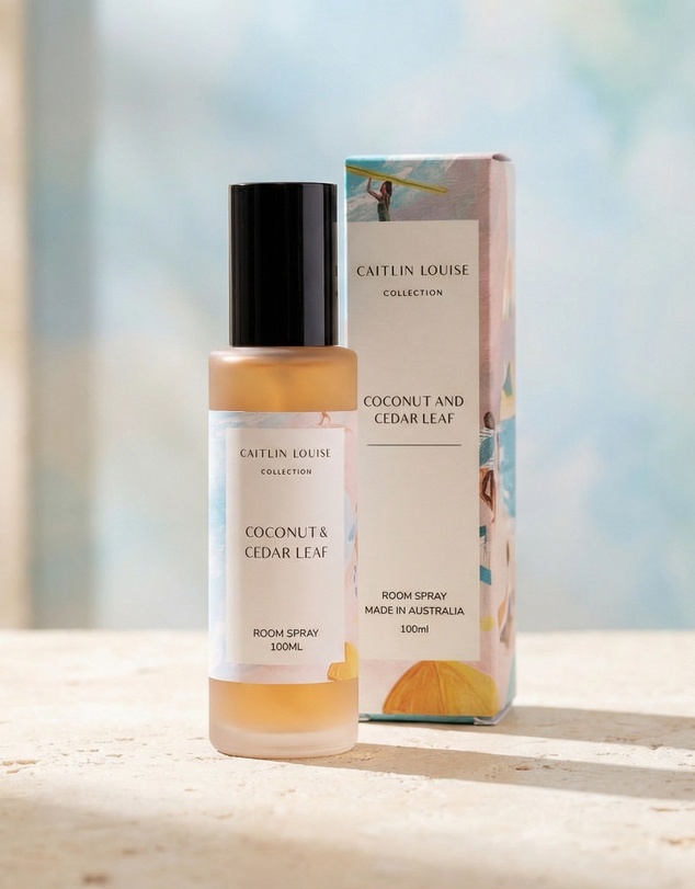 Caitlin Louise Collection - Coconut and Cedar Leaf Artist Room Spray